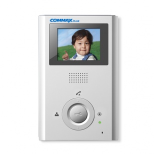 COMMAX CDV - 35H (White) Монитор цветного видеодомофона, 3.5", PAL/NTSC, подключение 2 - х панелей и трубки DP - 4VHP, hands free