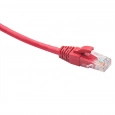 RJ45-RJ45 U/UTP Cat.5e LSZH нг(А)-HF (DR-181315), Патч-корд (коммутационный шнур) 5м, красный