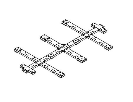 PERCo RF20 Рама монтажная