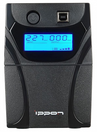 IPPON Back Power Pro LCD 800 ИБП, черный