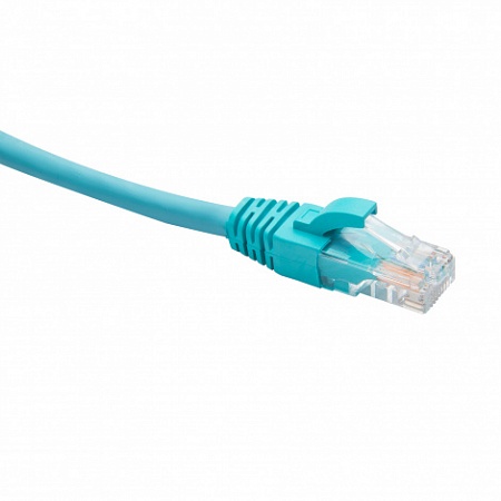 DATAREX RJ45-RJ45 U/UTP Cat.5e LSZH нг(А)-HF (DR-181620) Патч-корд (коммутационный шнур), 10м, бирюзовый